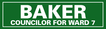 Baker Councilor for Ward 7